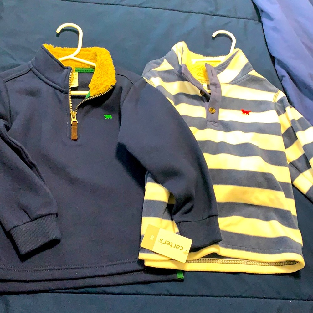 Cater’s fleece pullover